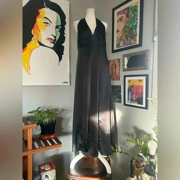 Free People Halter Maxi Dance Till Dawn Dress - Picture 5 of 6